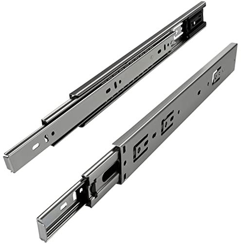 1 paio Guide ad estrazione totale Carico massimo 45 kg con dispositivo di autochiusura Lunghezza 600 mm Altezza 45 mm di SOTECH lo Specialista delle guide per cassetti