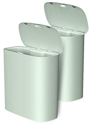 Poubelle Cuisine Corbeille automatique de la poubelle ménagère peut être une poubelle étroite avec couvercle de toilette en plastique Smart poubelle et une poubelle électrique de chambre à coucher pou