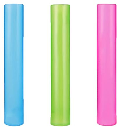 Tefexer 8pcs Reusable Ice Cube Plastic Ice Cubes For Drinks Washable Freezable Ice Sticks For Water Bottles, Whiskey, Vodka, Coffee, Beer, Wine