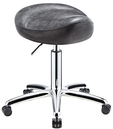 Ergonomischer Sattelhocker Zahnstuhl Schönheitshocker für Zahnarzt, Salon, Massage, Büro, A, L.