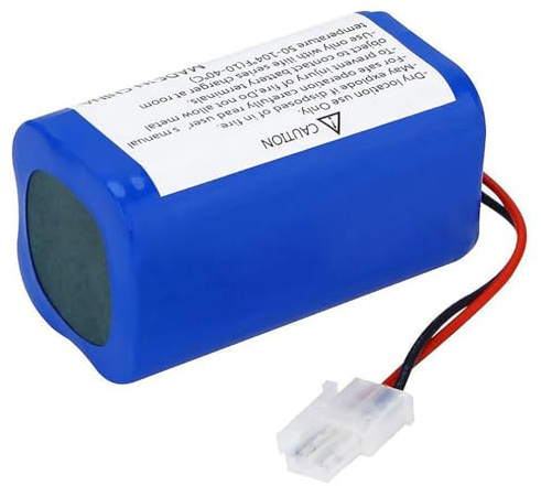 JHKJ Batterie per aspirapolvere Robot 14,8 V 3 Ah 4 Ah 5 Ah Batteria al Litio 14,8 Volt Batteria per spazzatrice Compatibile con Le Serie CR130/CEN540/CEN550/CEN661/CNE546,14.8v4ah