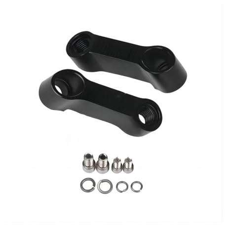 För R&ebel 500 300 För CMX500 För CMX300 Motorcykel Backspegel Förlängning Risers Montering Basfäste Hållare Tillbehör Stödfäste(BLACK)