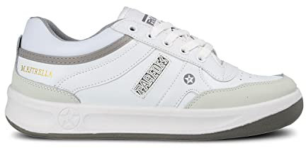 Paredes - Zapatillas Unisex Estrella Blanco - 48