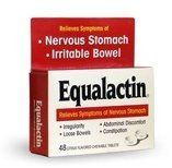 Equalactin Citrus Flavored Tablets for Irritable Bowels 48 ea(Pack of 6)