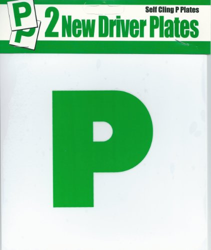 Self Cling P Plates 2 New Driver Plates