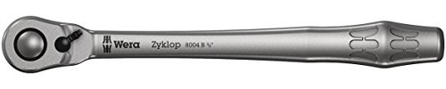 Wera 05004034001 8004 B Zyklop Metal Ratchet with switch lever and 3/8 drive