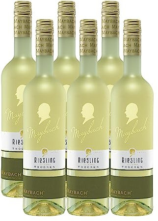 Maybach Qualitätswein Riesling trocken (6 x 0.75 l)