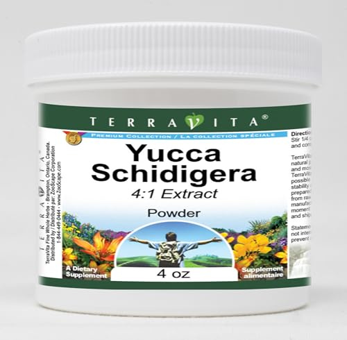 Yucca Schidigera 4:1 Powder (4 oz, ZIN: 521720) - 3 Pack