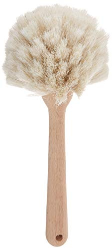 Fox Run Küchenbürste, natürliche Rosshaarfaser, Schale und Glasbürste, 25,4 cm