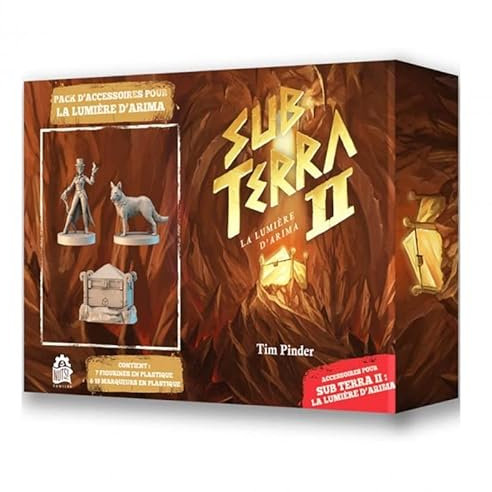 Inside the Box Board Games Sub Terra 2 Spielfiguren-Set Das Licht von Arima'- Englisch