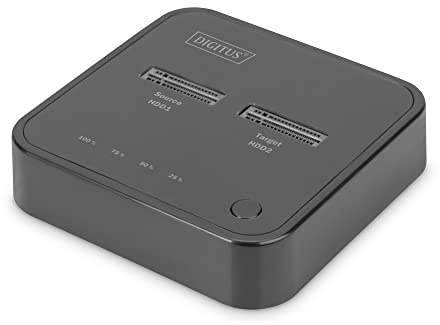 DIGITUS Dual M.2 NVMe SSD Docking Station mit Offline-Klonfunktion USB-C