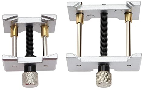 Be In Your Mind 2 PCS Outils de Réparation de Montre Horloger Pince Réglable Montre Cas Multifonctionnel pour Réparation Démonter Ajuster Fix Montre Mouvement 2 Tailles