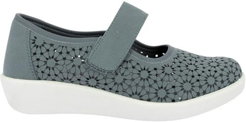 DOCTOR CUTILLAS - Sko med kardborreband, lätt sula 38470, Pacific, 40 EU