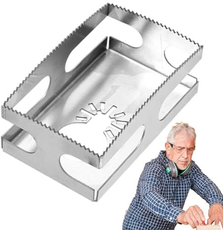 Electrical Box Cutter | Oscillating Tool Outlet Box Cutter | Stainless Steel Rectangle Slot Cutter - Square Slot Tool, Stable Oscillating Tool Outlet Box Cutter, Drywall Oscillating Tool for Drywall