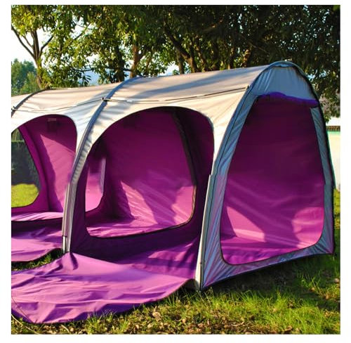 Bike Tent Outdoor Storage Waterproof Can Be Spliced Bike Shed for 2/3/4/5 Bikes Electric Bike Cover Waterproof Outdoor,Purple