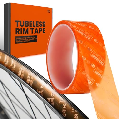 CNCLOL Fahrrad Tubeless‑Felgenband 19/21/23/30/32/35 mm, für MTB & Rennrad | 10 m Tubeless Rim Tape / Tubeless Band für Gravel‑Bike, Mountain‑Bike, 26‑, 27,5‑, 28‑, 29‑Zoll TLR‑Räder, 35mm