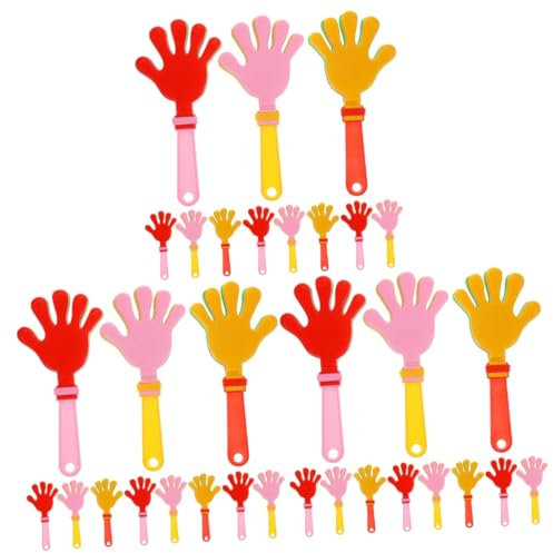 MAGICLULU 3 Sätze Spaß Evengers Ruthe Weihnachten Weichnachten Handklatscher Kinderspielzeug Jubeln Stütze Kinderklöppel Requisiten Klöppel Krachmacher Plastik 20 Stück * 3
