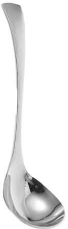 Alipis 2piezas Cucharas Soperas Inoxidable Mango Cucharones Para Salsa y Sopa Mini Para Cocina