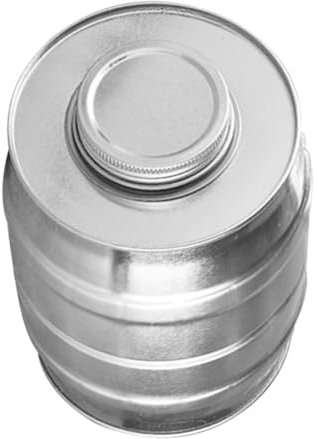 OUNONA Barril De Vino De Hojalata Recipiente Hermético Para Café Molido y Almacenamiento De Alimentos