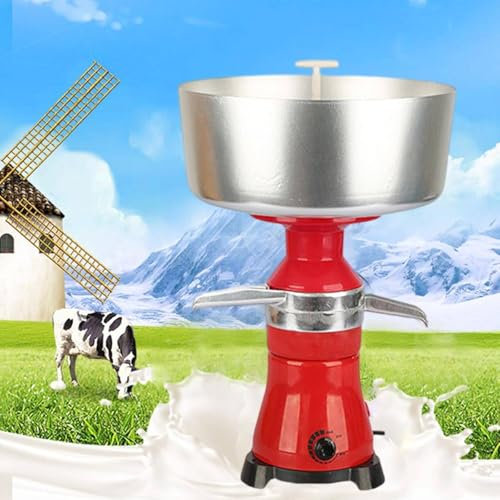 Séparateur de crème de lait électrique, écumeur centrifuge en acier inoxydable pour lait frais de vache, mouton, chèvre, beurrier