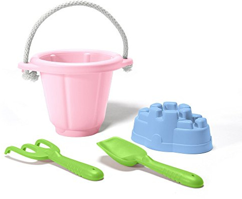 Green Toys Sand Play Set, Pink