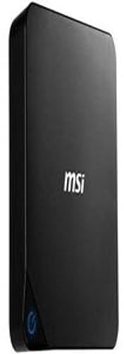 MSI Cubi Mini Desktop PC - (Black) (Intel Core i7-5500U, 8 GB RAM, 1 TB HDD, Windows 10)