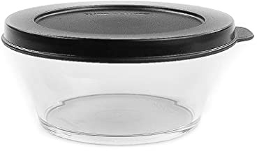 TUPPERWARE Clear Collection 290 ml schwarz Schale Classic Royal Tafelperle