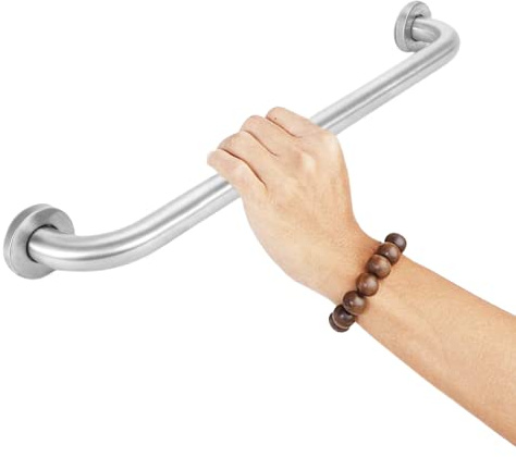 Edelstahl Badezimmer Haltegriff, 50cm Wandmontage Sicherheitsgriff, Rutschfest, Belastbar bis 100kg, für Badewanne, Dusche und WC
