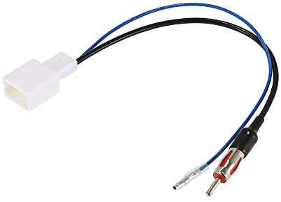 X AUTOHAUX Coche Radio Antena Adaptador a Antena Terminal Enchufe Cable 40-LX11