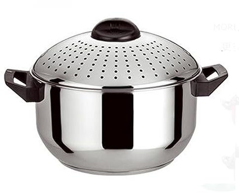 HAZARA Stainless Steel Pasta Pot Spaghetti Pot Porridge Soup Pot Rice Washing Drainer Multi-Purpose Dishwashing Basket Rice Pan Kitchen Utensils-23.5 * 16 * 15cm