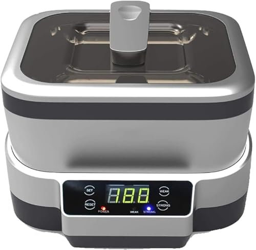 NANZU Ultrasonic Cleaner New Jewellery Cleaner,1200mL Ultrasonic Cleaner Ultra Sonic Bath with Cleaning Basket