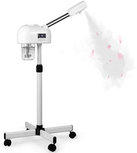 Hovinke Facial Steamer Professional for Estheticians, Touch Screen Vaporizador Facial Steamer with Hot Mist&Ozone Function, Spa and Home Use