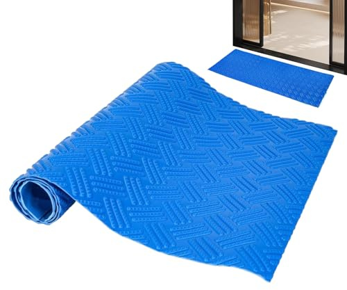 Bkljkf Swimming Pool Ladder Mat, Simple Pool Step Ladder, Non-Slip Protective Mat, Can Be Cuttable for Indoor, Outdoor, Kitchen, Bathroom, Floor