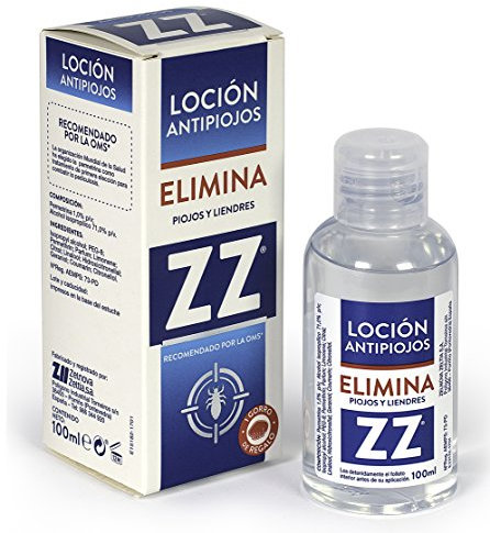 ZZ | Antipiojos | Loción Capilar para Eliminación de Piojos y Liendres | Con Permetrina | Tratamiento Integral | Niños a Partir de 2 Años | 100 ml