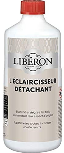 Libéron Eclaircisseur Détachant pour Bois Incolore 0,5L
