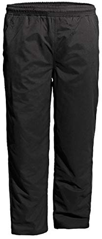 Große Größen - Ahorn Herren Micro Fitnesshose, Schwarz, 3XL