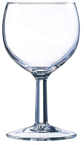Visiodirect Lot de 72 Verres A Pied Ballon 25 CL