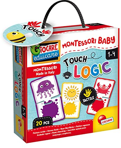 Lisciani - Montessori Baby Touch - Logic - Juego educativo táctil para bebés a partir de 1 año - 92697