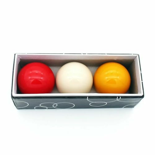 Pegasi Economy Carambole Billardkugeln Set - Mehrfarbig - Phenolharz | Indoor, 3 Stücks, 61,5mm, Polierte Poolbälle, Langlebige Billardkugeln, Billard Zubehör, Pool-billardkugeln, Verschiedenes