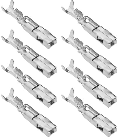 ECSiNG 50PCS Connettore Auto Terminali N90764702 0558190233 Modello 928999-1 963726-1 Terminali di Riparazione A Crimpare Cablaggio Pin per 0.20mm? - 0.35mm? Sezione trasversale del cavo