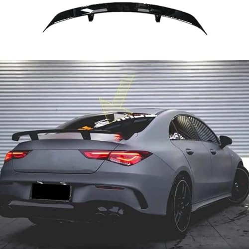 CWYLF Auto-Spoilerflügel Heckspoiler für Mercedes-Benz C118 CLA Class 2019-2021,Heckspoiler-Bodykit Kofferraum-Autospoiler Heckflügel Autozubehör