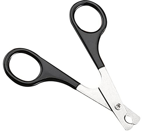 ORFOFE Pillenschneider Zufälliger Stil in Scherenform aus Edelstahl Schwarzer für Präzises Teilen von Tabletten mit Einfachem Griff für Haushalt und Unterwegs