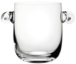 Récipient à Glace Seau à Glace en Verre Cristal, Seau à Glace for Refroidir Le vin Rouge, Seau à Champagne, Seau à Glace, Seau de Refroidissement for Bar à bière Seaux à Glace pour Les fêtes