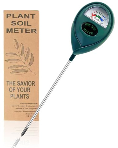 Misuratore di umidità del suolo verde, tester del suolo, misuratore di umidità delle piante, tester di umidità del suolo, tester dell'acqua del suolo per piante, monitor dell'umidità delle piante