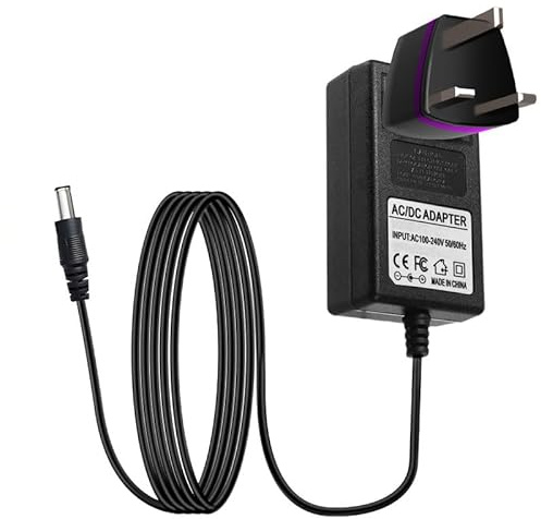 Uootery AC/DC Adapter for RCA BRC3109 BRC3108 PDVD Portable Blu-Ray DVD Player Power Supply Cord Cable Battery Charger