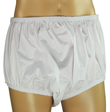 ObboMed MT-3503G/MT-3503N “New Larger Leg Circumference” Reusable Washable Underwear Waterproof Pull-On Incontinent Under Pants, for Patients, Elders , Adult Men and Women – White (XL: 40-46 inches)