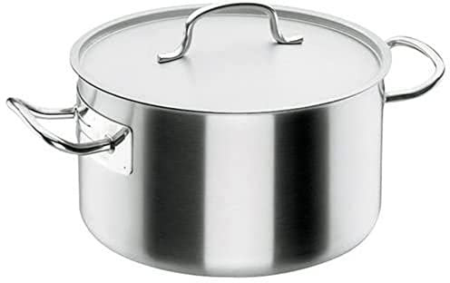 Lacor 50025 Marmite Braisière 24 cm, Argent