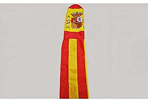 AZ FLAG - Drapeau Manche à Air Espagne - 150 cm - Windock Espagnol 100% Polyester Avec Clip en Métal