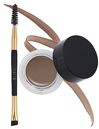 Milani Stay Put Brow Color - Brunette (0.09 Ounce) Vegan, Cruelty-Free Eyebrow Color that Fills and Shapes Brows