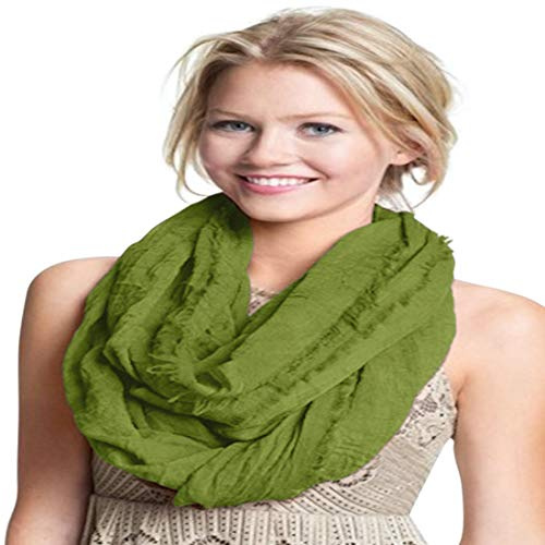 CJ Apparel Mobius Infinity Scarf sekunder snood uggla cirkulär tub rund sjal ansiktsskydd pashmina ny